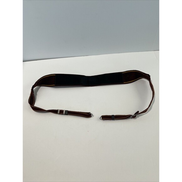 VTG Nikon Nylon 2” Wide Camera Neck Shoulder Strap Japan Maroon Orange 40” - Picture 4 of 7